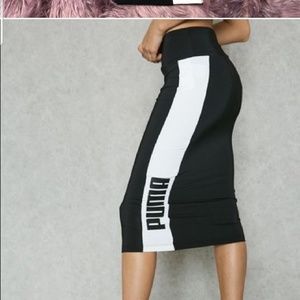 Puma midi skirt
